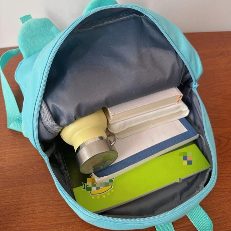 Hangyodon – sac à dos amusant de grande capacité pour étudiant, sac de changement avec lanière en peluche, oreiller de cou à capuche, jouet pour enfants, Bracelet