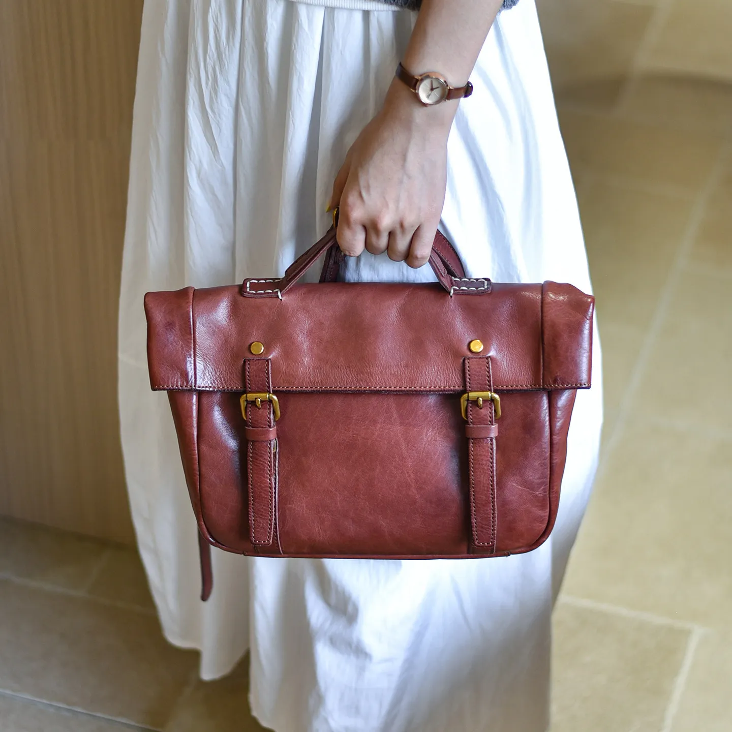 

vintage high quality first layer cowhide women's handbag outdoor daily party luxury genuine leather shoulder crossbody bag