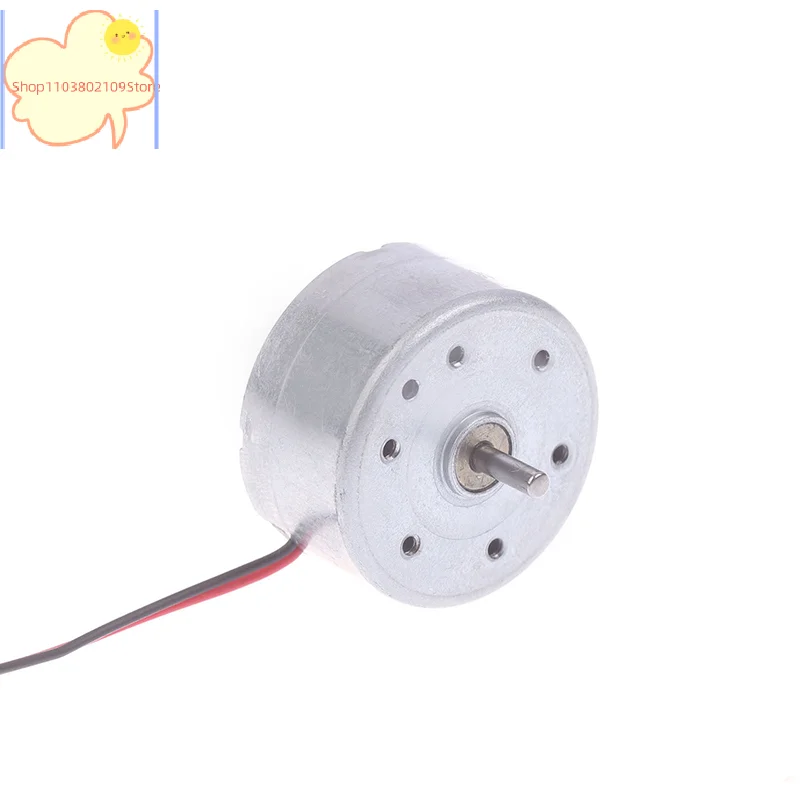 [YH]RF-300EA-1D390 DC 1.5V/3V/5V/6V 7250RPM Mini Mute 24mm Round Spindle Motor Precious Metal Brush Engine DIY Solar Power Toy M - view 3