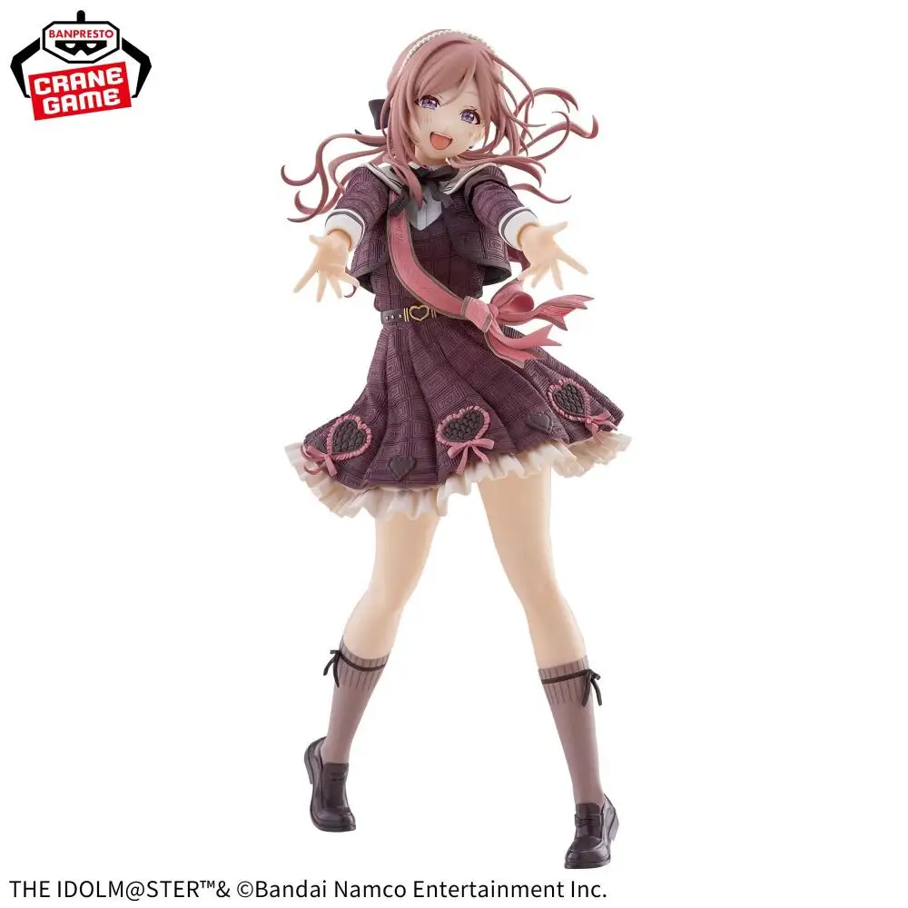In Stock BANDAI School Idol Master Sweet moment Sena Juo Hiro Shinosawa Rinami Himesaki Anime Figure Model Toy Desktop Ornaments