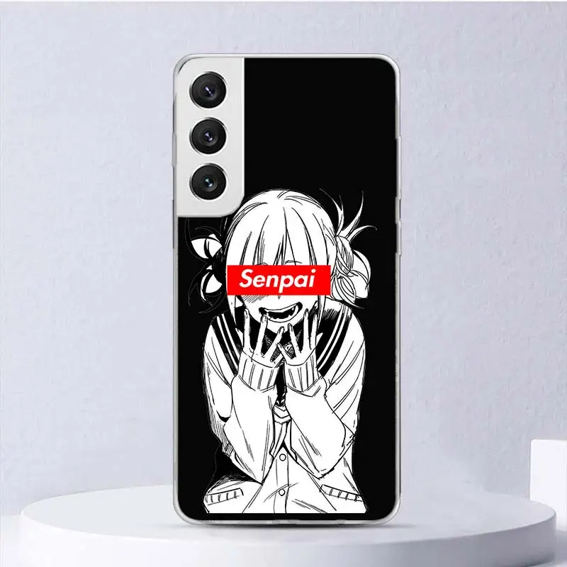 Sugoi Senpai Japanese Anime Waifu Soft Case For Samsung Galaxy M12 M21 M30S M31 M32 M51 M52 Phone Cover Note 8 9 10 + 20 Ultra J