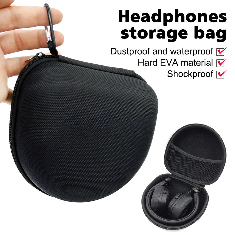 Hard EVA Headphone Storage Bag Portable Headset Case For Duet Everest 300 JBL J55a J55i E45BT J56BT Earphone Carrying Case