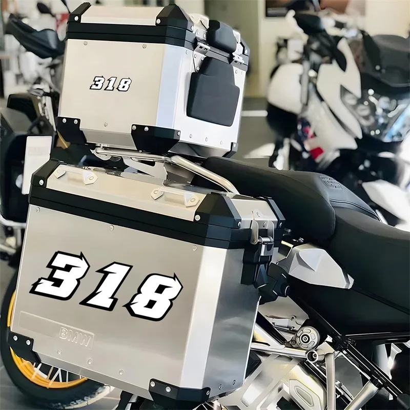 Racing Style Number Stickers 0-9 Digit Decal Vinyl Custom Graphics for Motorcycle Helmet Car