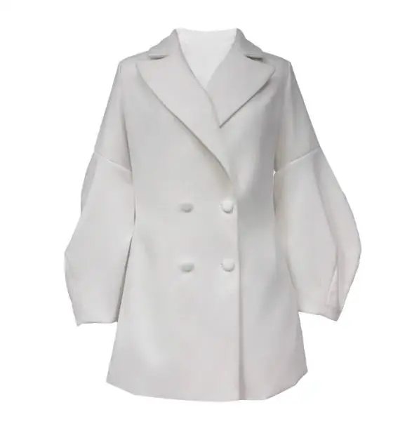 

Женское пальто, модная одежда, темперамент, осеннее и зимнее новое шерстяное пальто в дворцовом стиле в стиле ретро с рукавами-фонариками