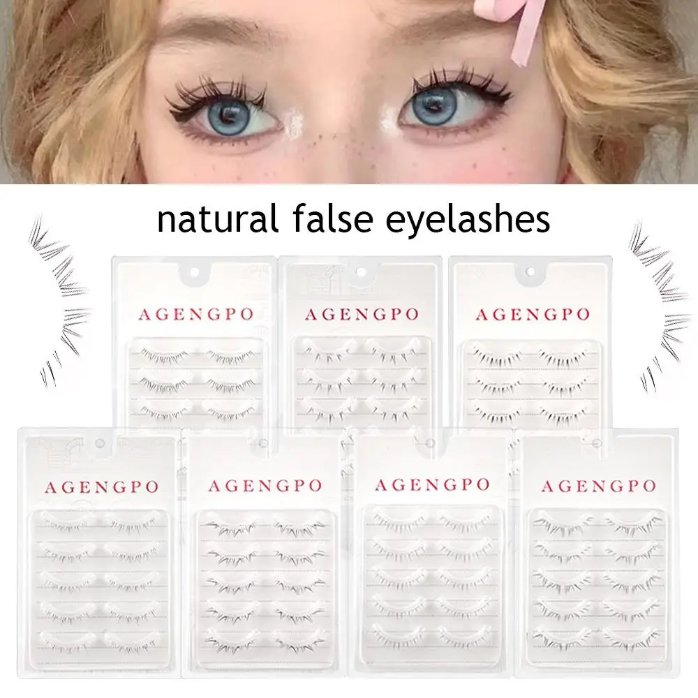 

Natural Lower Eyelashes Lashes Clusteres Lash Extension Under Eyelash Daily Makeup Item Cross Fake Eyelashes Sweet Lashes