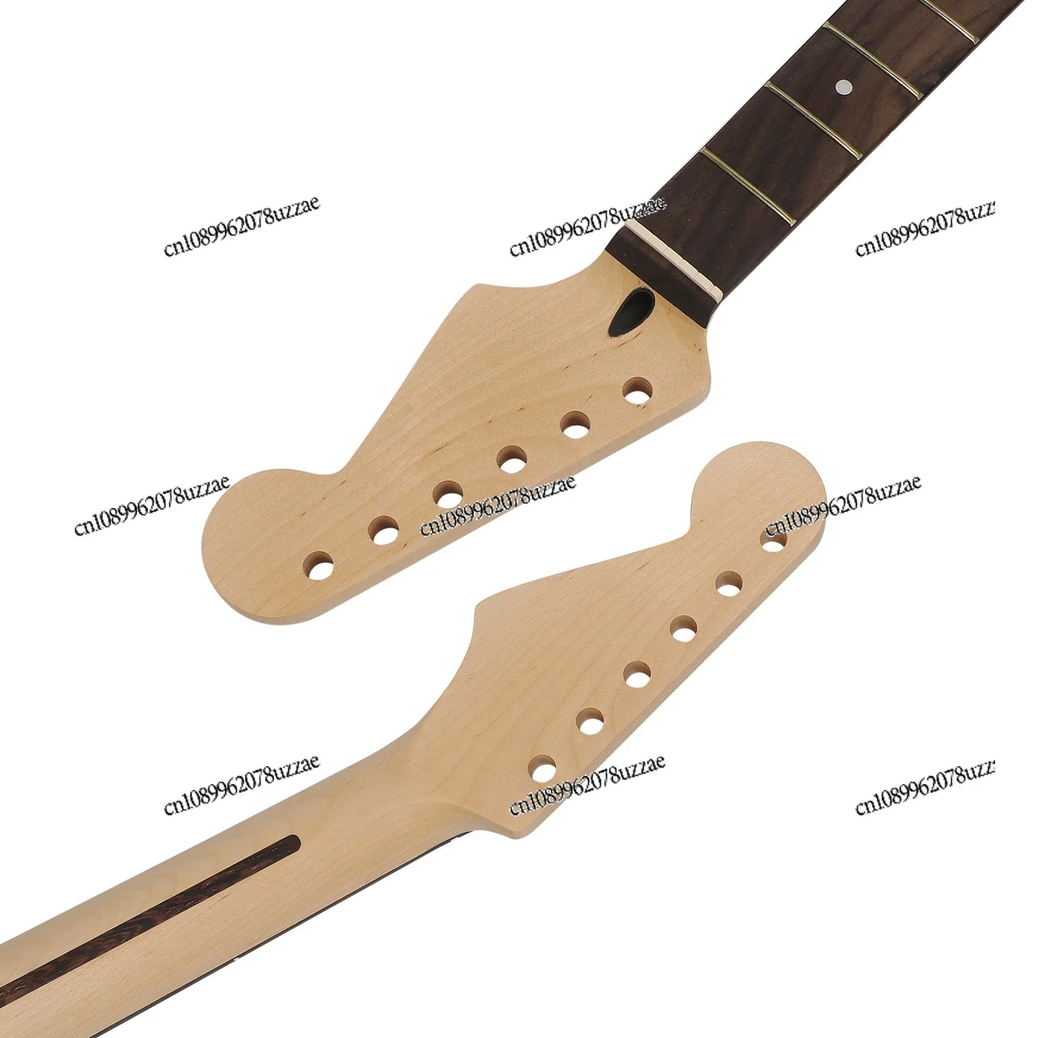 [Matte] 22 Frets, Electric Guitar Neck, Rosewood Fretboard, Maple Handle