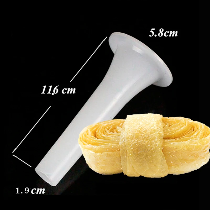 Sausage Packaging Tools 14m*36mm Dry Sausage Salami Shell Tube Meat Casing + Funnel Meat Filler  Hot Dog Tools Inedible Casings