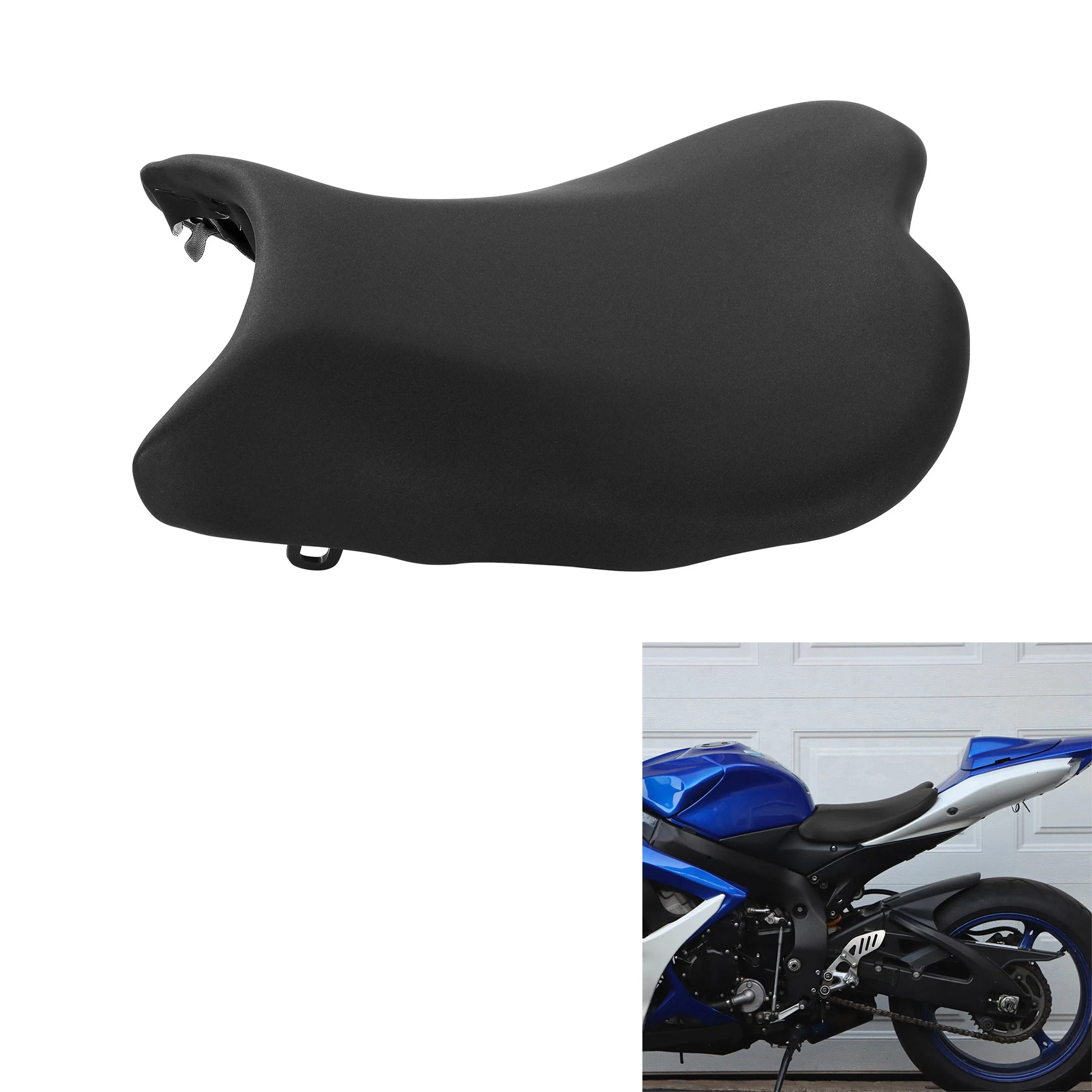 

Front Rider Driver Seat Fit For Suzuki GSXR600 GSXR750 K6 K7 2006-2007 06 07 New