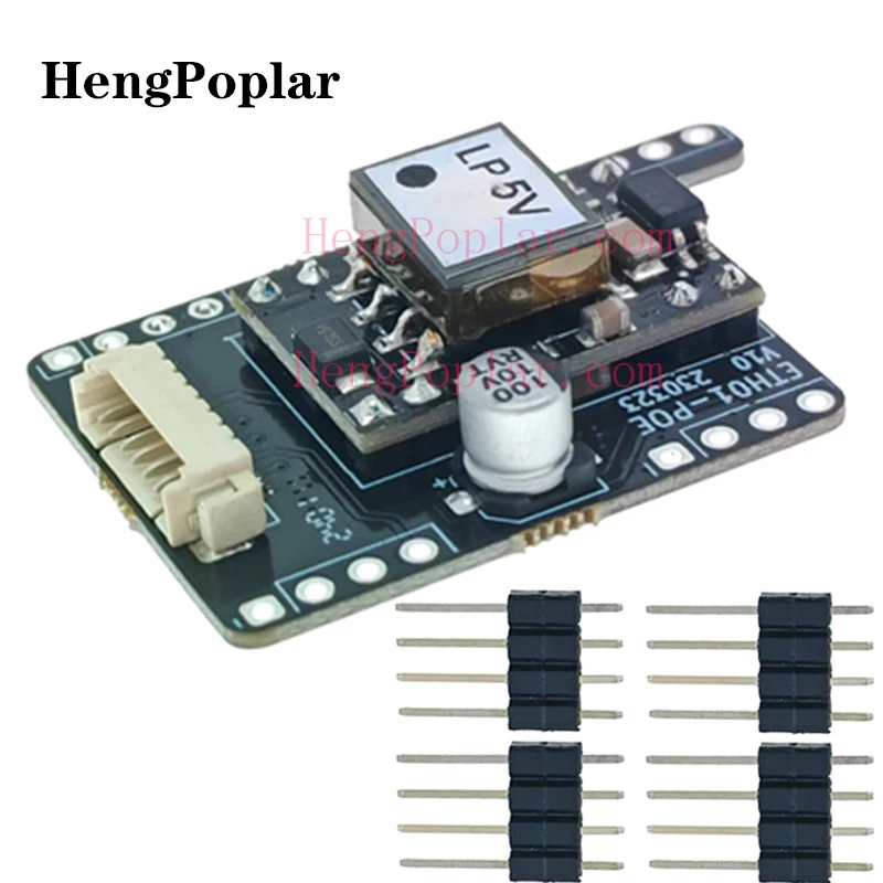 POE Module ESP32-C3 Expands DM9501 Ethernet WIFI Bluetooth Small Gateway and Supports POE Power Supply Available with ETH01-EVO