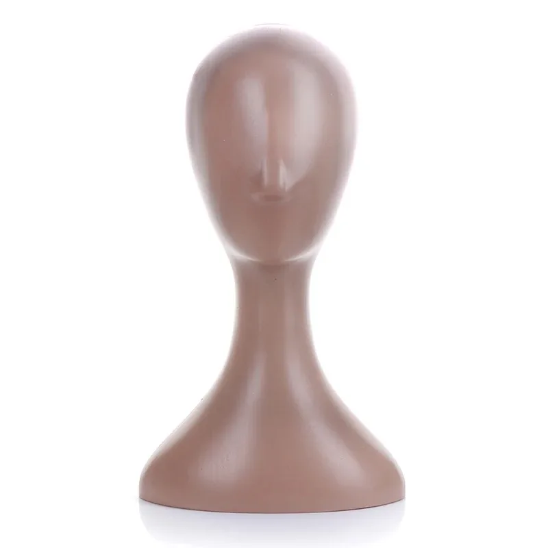 Plastic Abstract Mannequin Head Model for Wig Display
