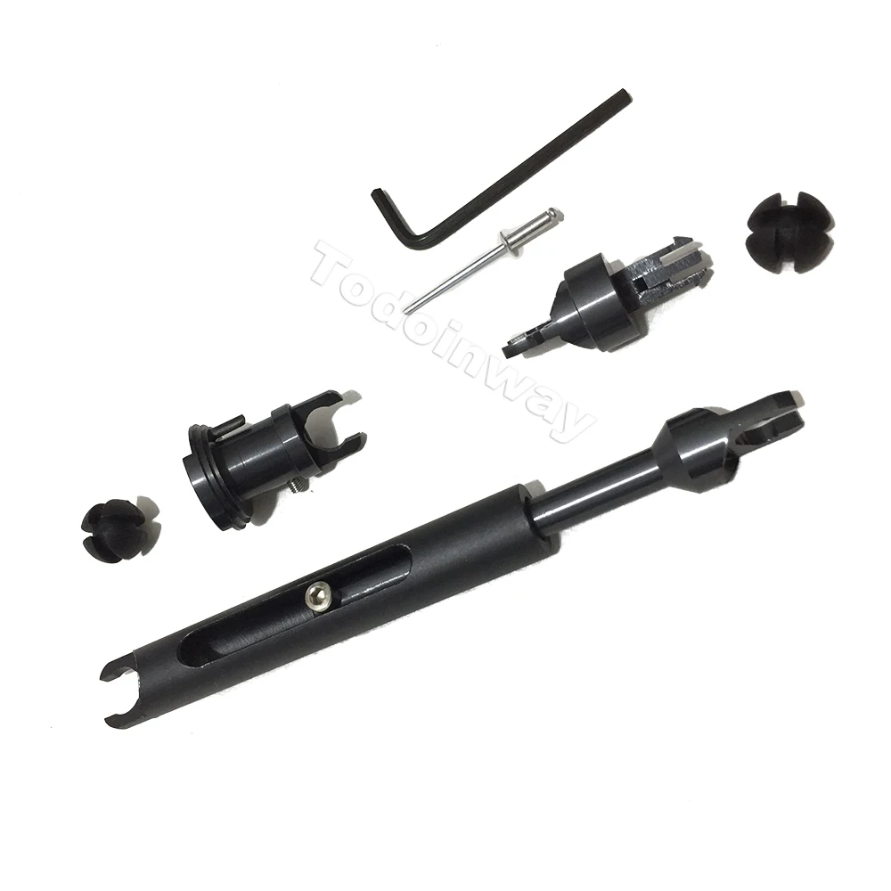 Engine Bonnet Release Tie Rod Alloy Repair Kit Front Grille Connecting Hood Lock Latch For Ford Focus 2 MK2 C-MAX accessories