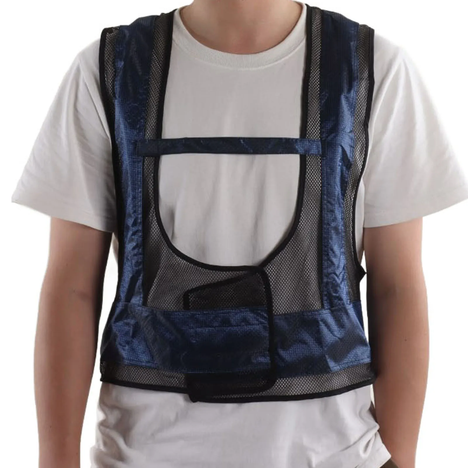 Compressed Cooling Vest Reduce Temperature Nylon Cooler Welding Conditioner Waistcoat