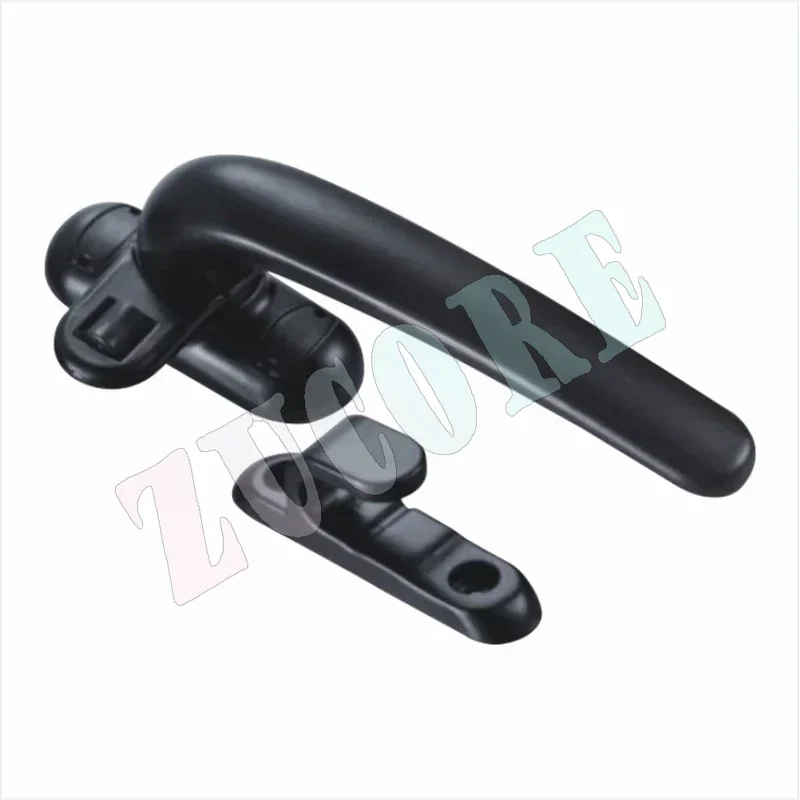 Handle Door and Window Lock Casement Window Aluminum Alloy Left/right Hand Lock Handle Handle Solid Window Black, White XD