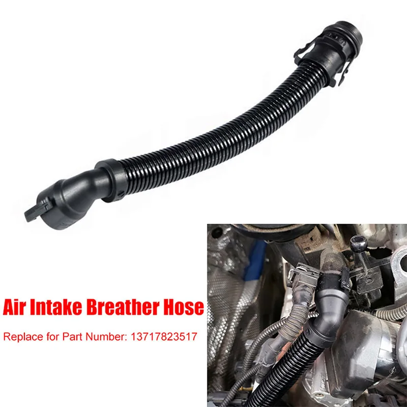 Car Air Intake Breather Pipe Hose Plastic 13717823517 For BMW F20 F21 F22 F23 F30 F31 F34 F32 F33 F36 F10 F11 G30 G31 G11 G12