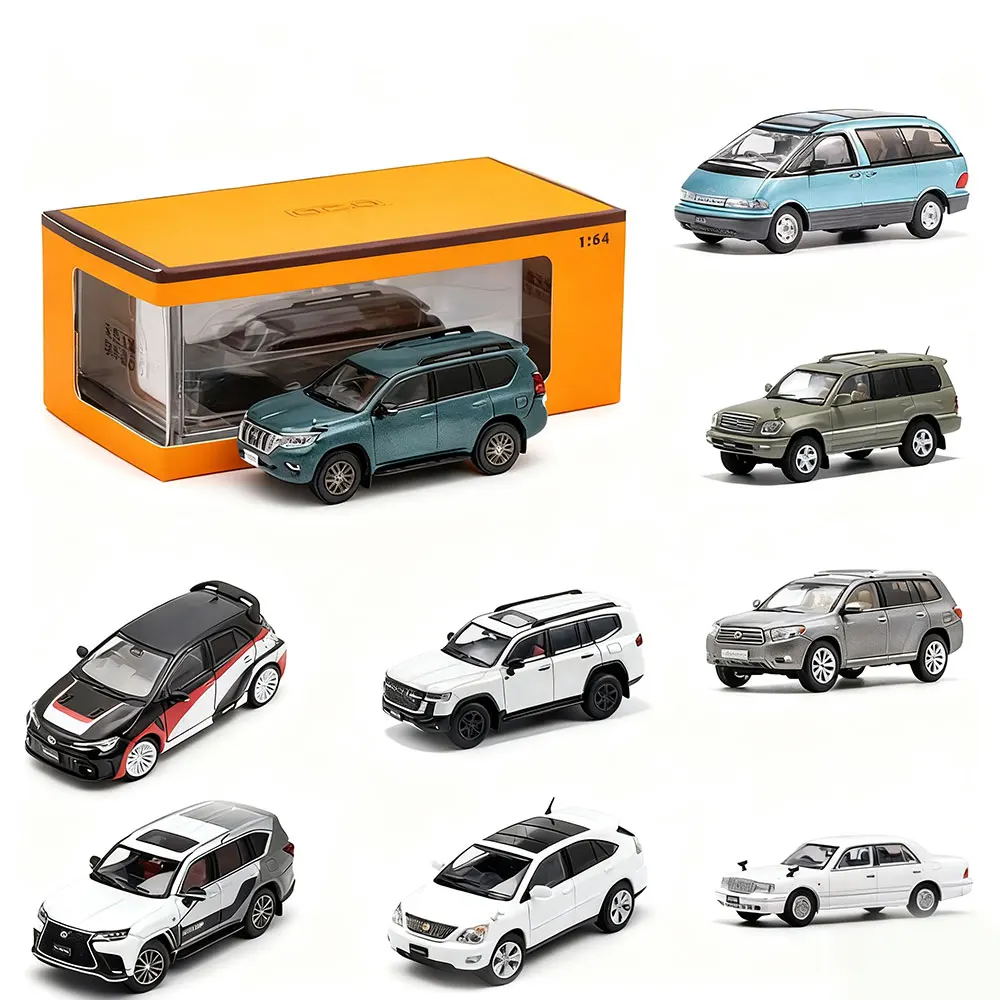 GCD 1/64 Scale Alloy Car Model Collection Premium Diecast Model Car Collectible Toy Gifts