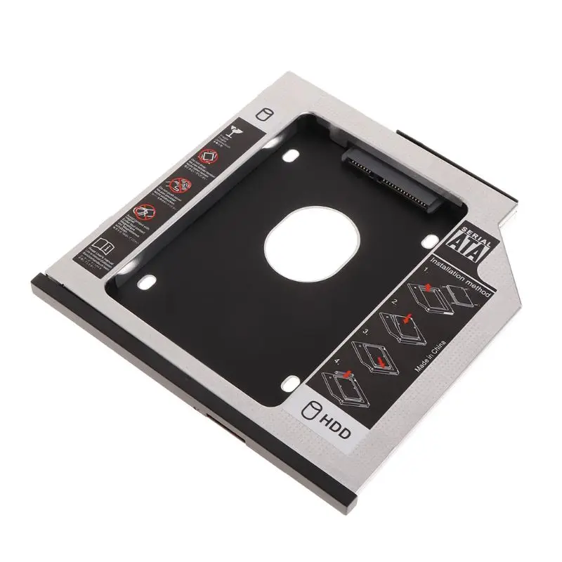 New 9.5mm 2nd HDD Hard Drive Caddy for lenovo Thinkpad T400 T410 T420s W500