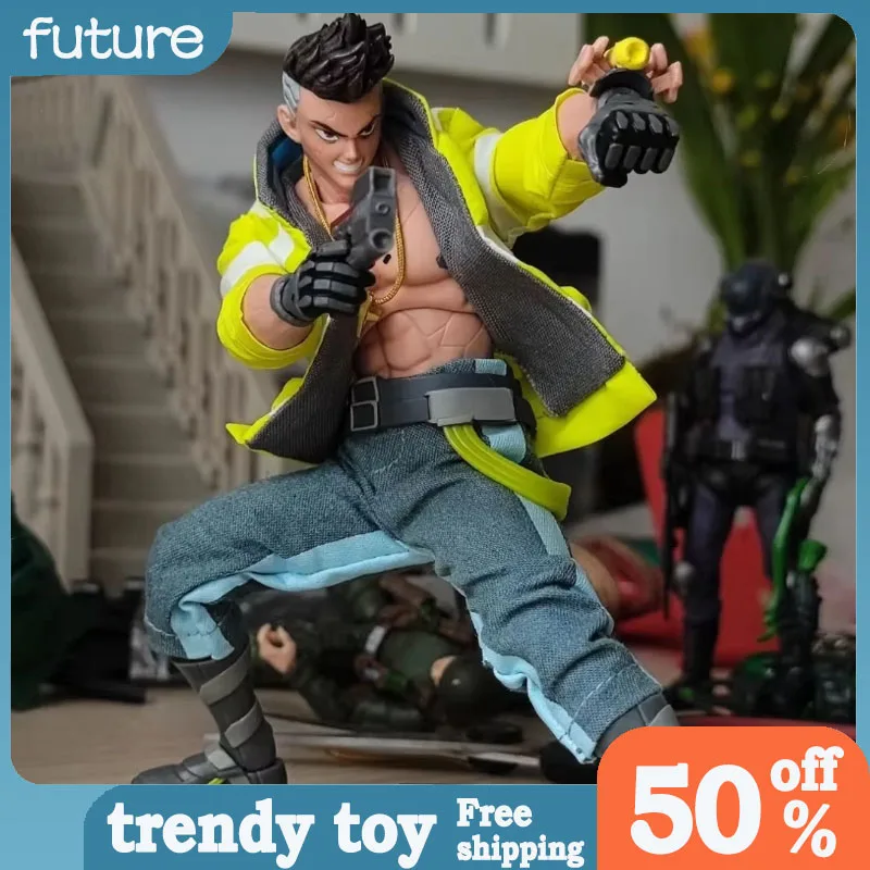 

Игрушки Jada Toys Cyber Ronin Cyberpunk 1/12: Подвижные фигурки Дэвида и Люси, декор для рабочего стола, украшения, кукла, подарок на день рождения для девочки