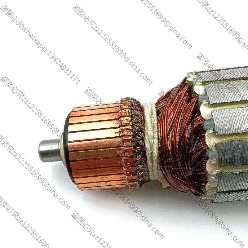 For GA7020 Angle Grinder Rotor AC220-240V Replacement for GA7030 GA7040 GA9020 Armature Rotor