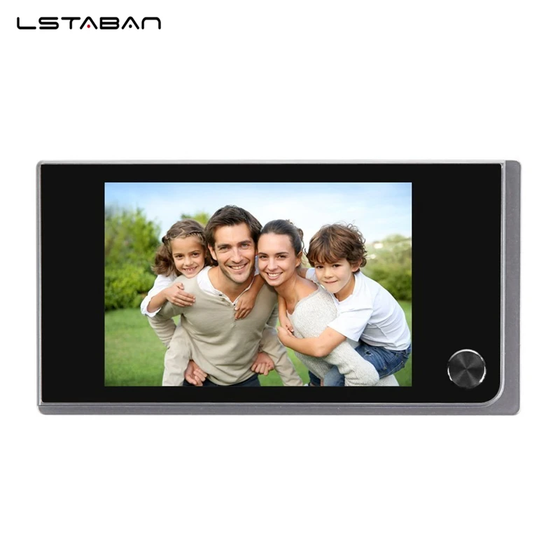 Door Peephole Camera 3.5 Inch LCD HD Screen Digital Peephole Door Viewer Camera Video Doorbell 120 Degree Door Hardware