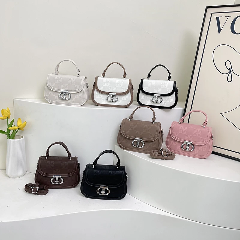 

Women's Vintage Suede Crossbody Bag for Daily Office with Soft Suede Material Fur Trim Metal Hardware Roomy Compartments