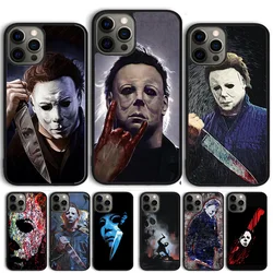 Halloween The Curse Of Michael Myers Phone Case For iPhone 14 15 16 13 12 Mini Max Cover For Apple 11 Pro Max 8 7 Plus SE2020