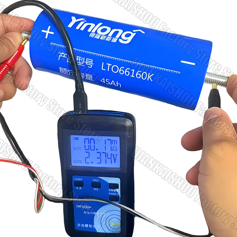 100% Original Yinlong 2.3V 45Ah LTO 66160 Lithium Titanate Battery DIY 12V 24V 48V Solar Speaker Car Power Charge Battery No Tax