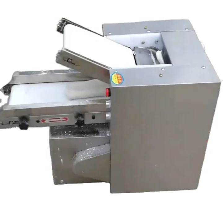 Commercial Tabletop Small Electric Pizza Dough Roller Making Machine Pasta Noodle Pressing Sheeter Equipment