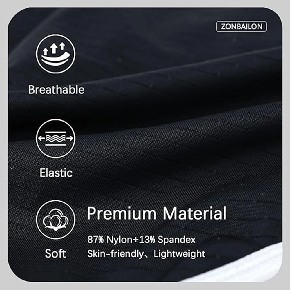 ZONBAILON Men's Underwear Stretch Pouch Sexy Low Rise Briefs with Bulge Enhancing Briefs For Men