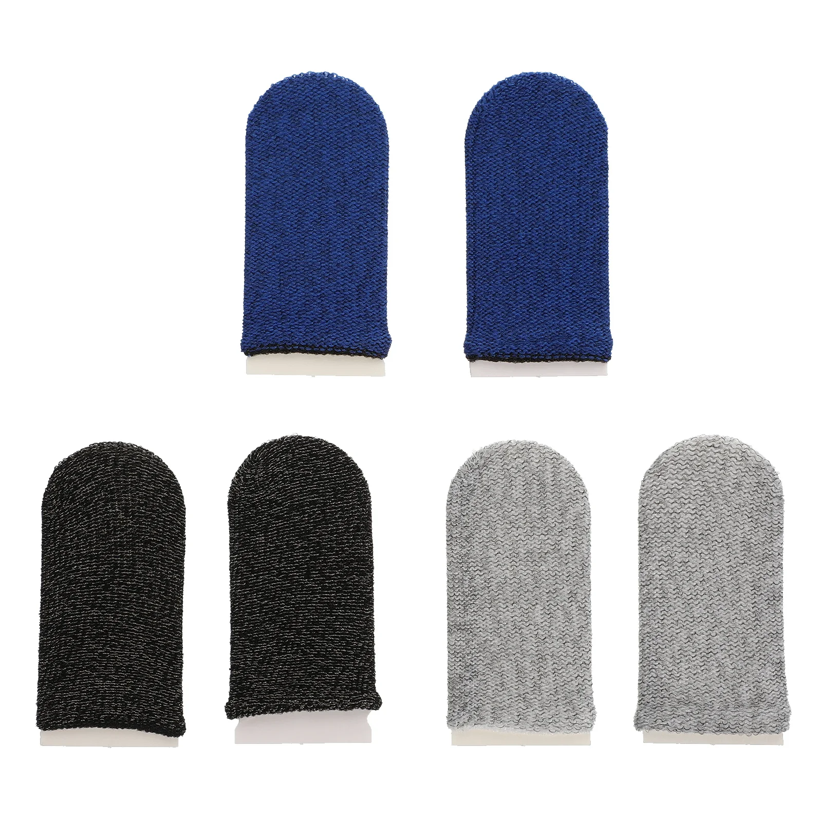 

12 Pcs Touch Screen Gaming Finger Cot Cover Durable Phone Sleeve Thumb Gloves Anti Sweat Gaming Controller Accessories