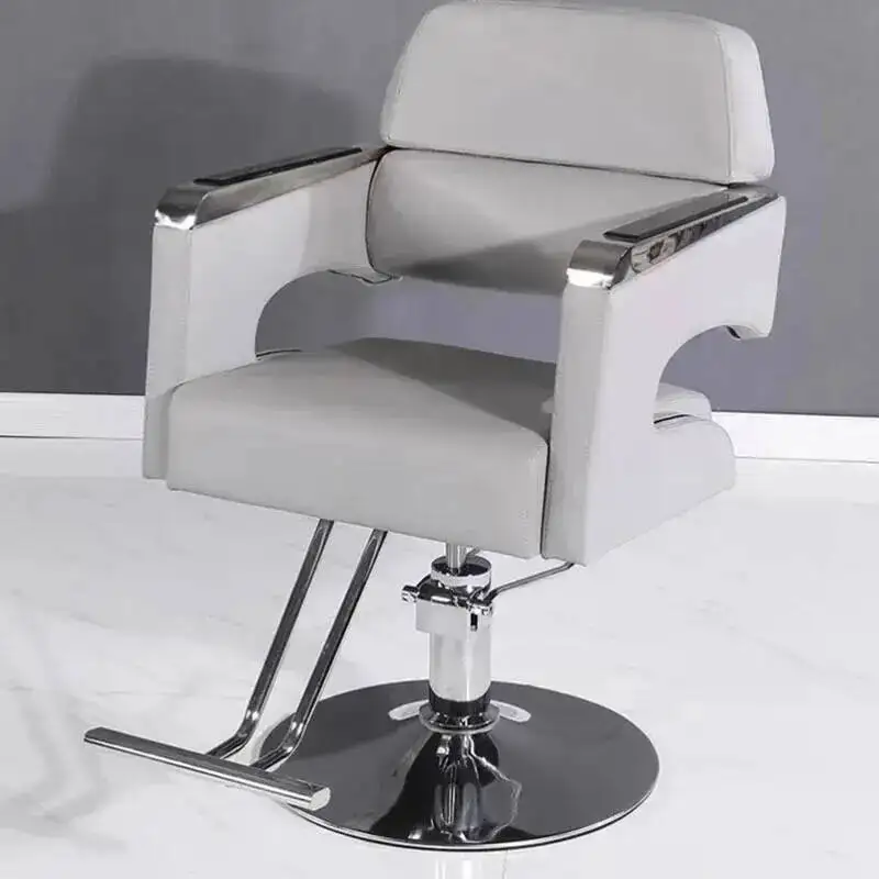 

Chair Comfort Salon Barber Portable Barbershop Luxury Makeup Salon Chair Hidraulic Leg Cadeira De Barbeiro Commercial Furniture