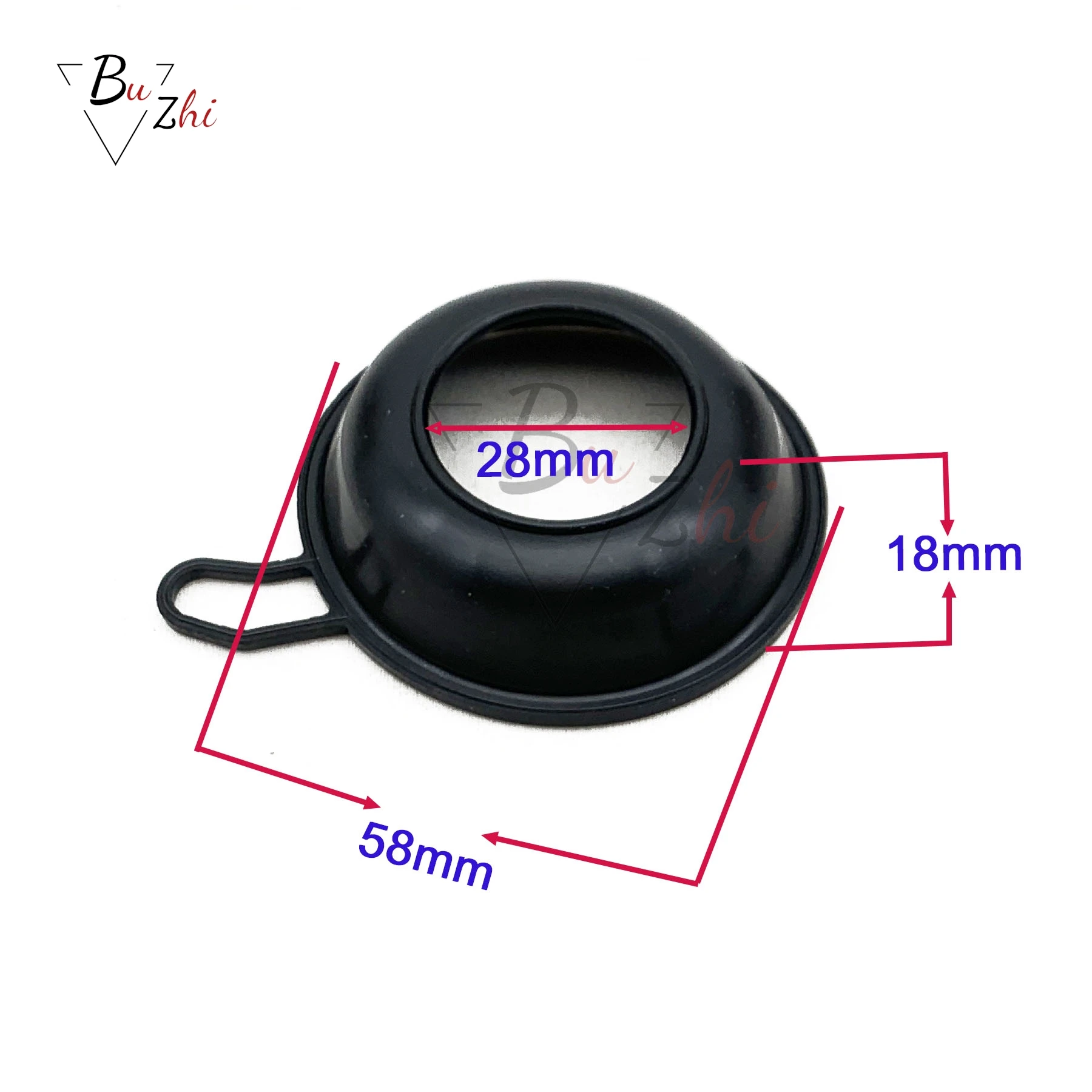 Plunger diaphragm of carburetor of motorcycle engine for Honda CBR250RR MC22 Jade MC23 Hornet 250 MC31 16111-MY9-000