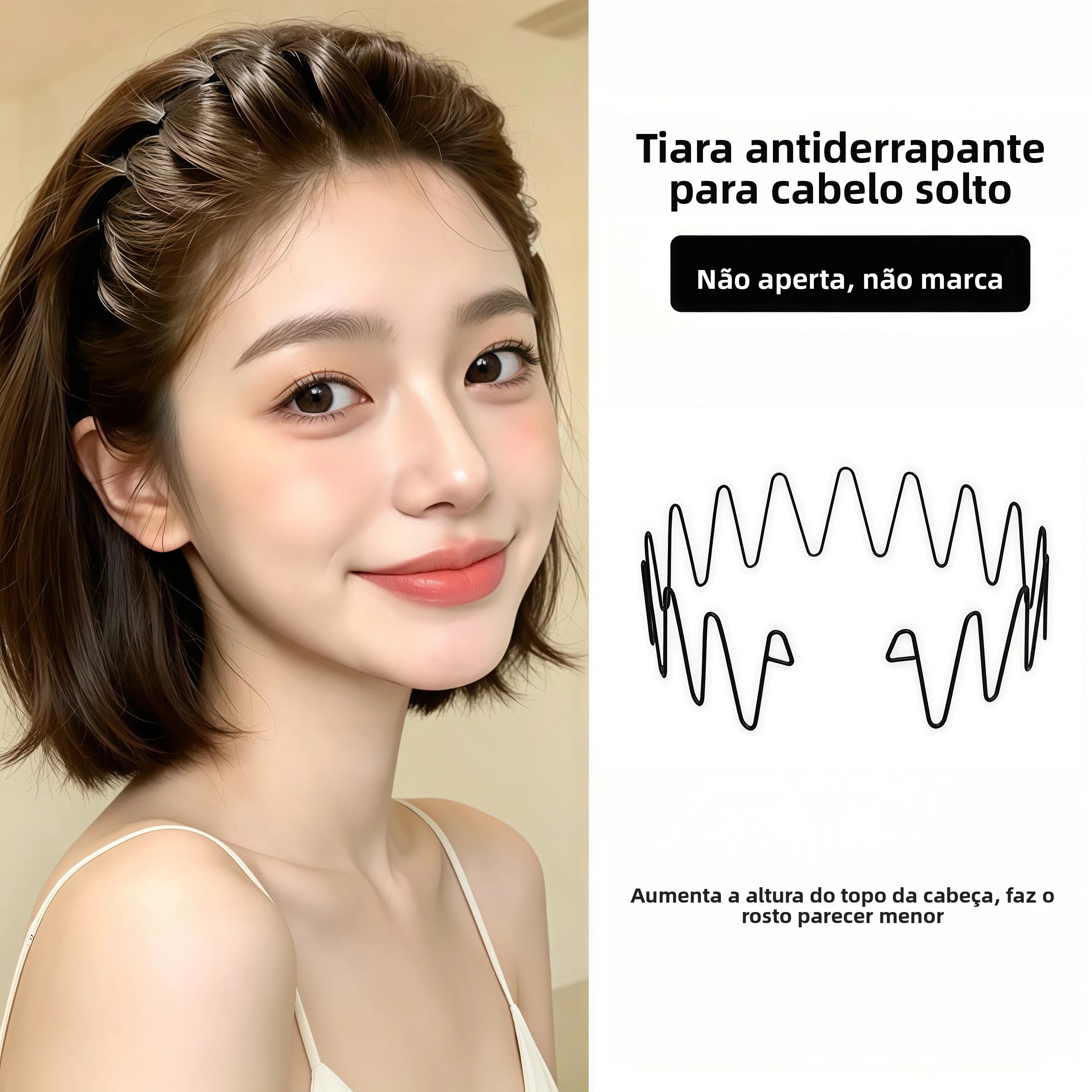 faixa-de-cabelo-invisivel-esportiva-antiperda-com-design-ondulado-para-homens-ideal-para-lavar-o-cabelo-sem-puxar-faixa-alt