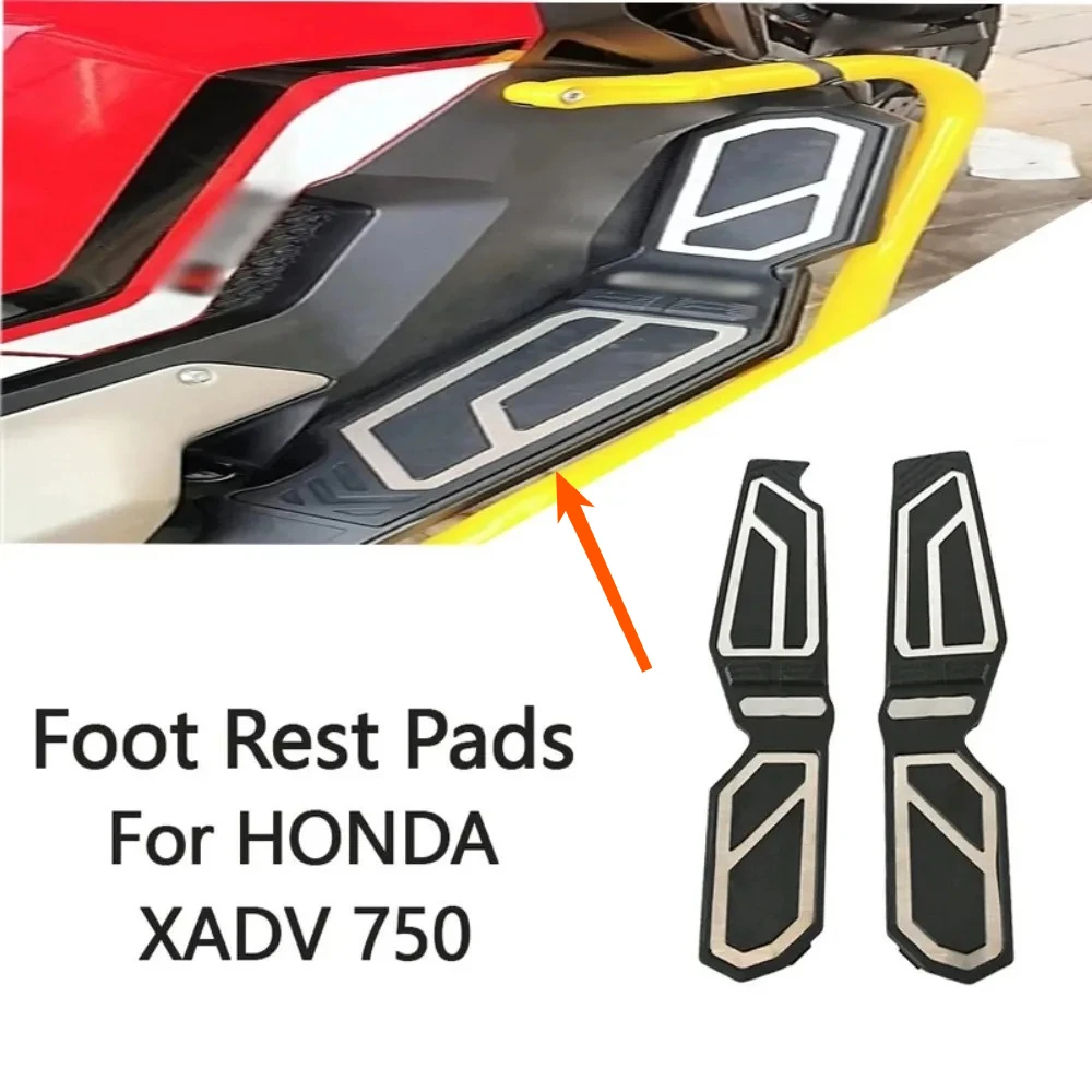 

Motorcycle FootBoards Accessories Motorbike Footrest Foot Rest Pads Board Pedals Parts for HONDA X-ADV 750 2017-2024