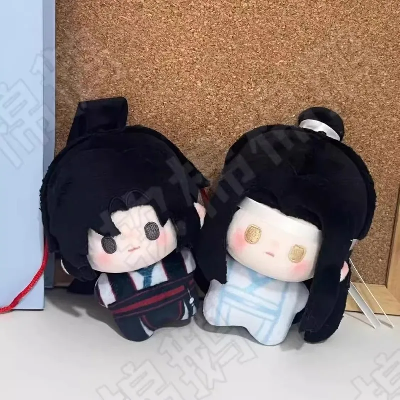 

Kawaii MDZS 10 см хлопковая кукла с принтом аниме периферийные устройства Wei Wuxian Blue Forget Machine атрибут кукла PP хлопок наполнитель креативный