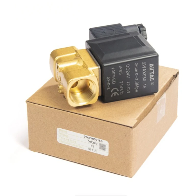 AirTAC Extra High Pressure Fluid Control Valve 2WAX050-15 1/4'' 2/2 Way Direct-acting Normally Closed Valve
