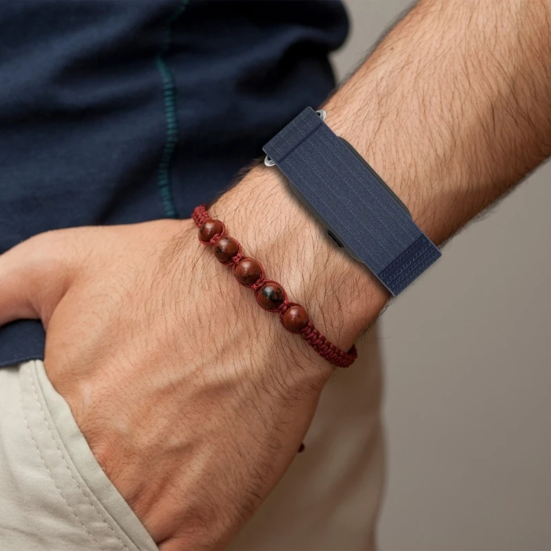 Breathable Replacement Band with Lightweight Build, Adjustable Fastener, and Hand Operated Quick Release Attachment for D2RC