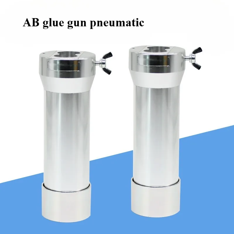 

Aluminum Alloy Pneumatic AB Glue Gun AB Syringe Adapter Flashlight Type AB Pneumatic Glue Gun