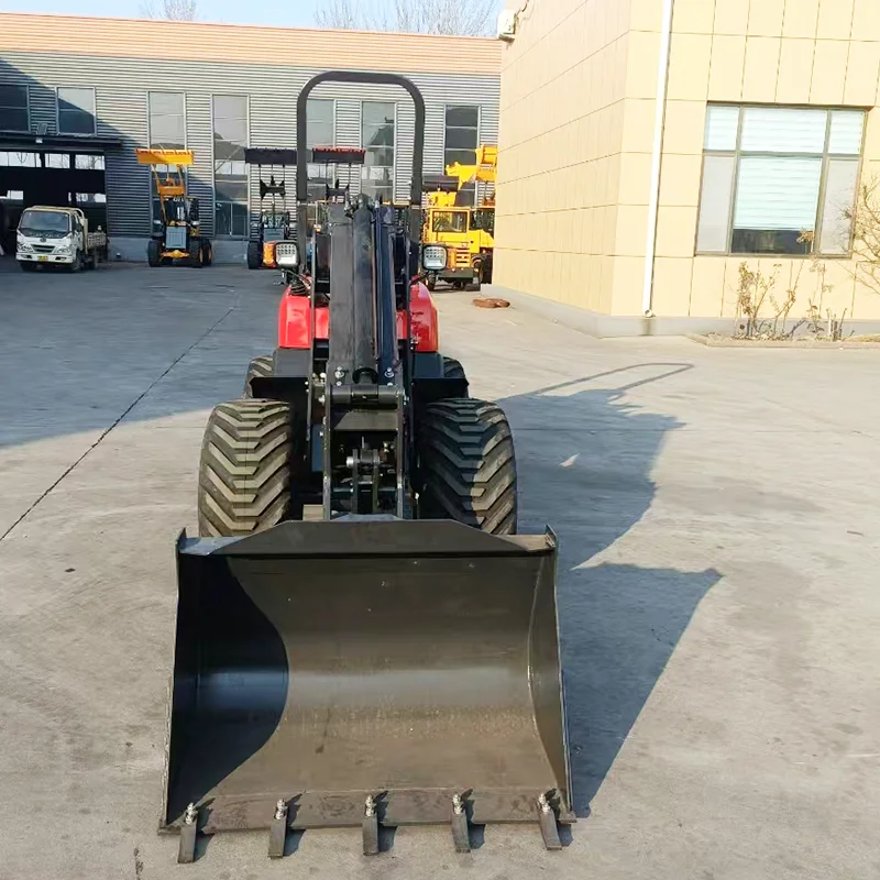 

Customized efficient small sliding loader telescopic arm loader compact 4X4 backhoe loader with bucket for sale