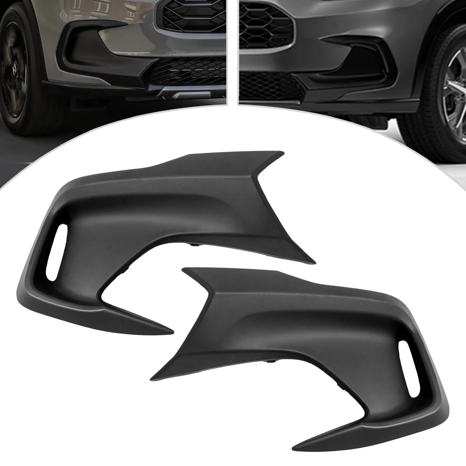 

Fog Light Cover, Left + Right Fog Light Cover Set, Fog Light Cover Set For 2023-2024 Honda HR-V LX/Sport