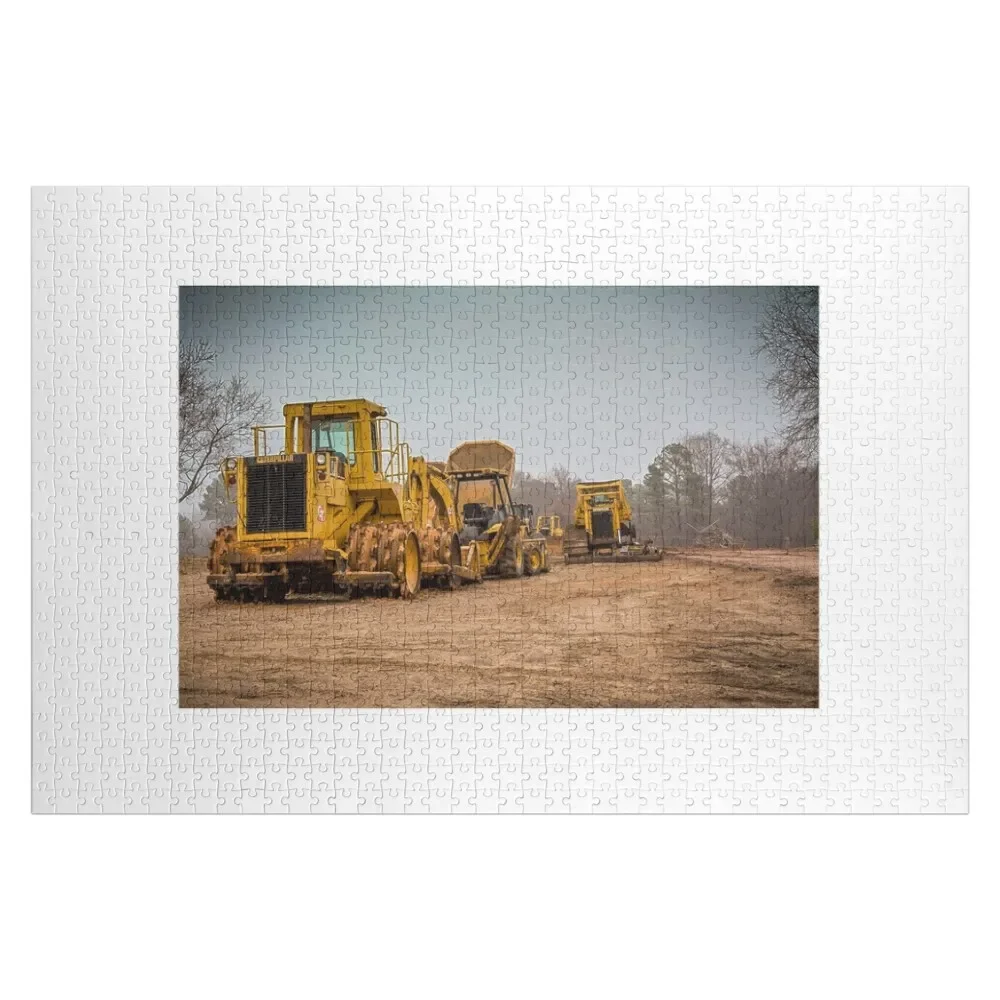 

Earth movers Jigsaw Puzzle Adult Wooden Custom Personalized Puzzle