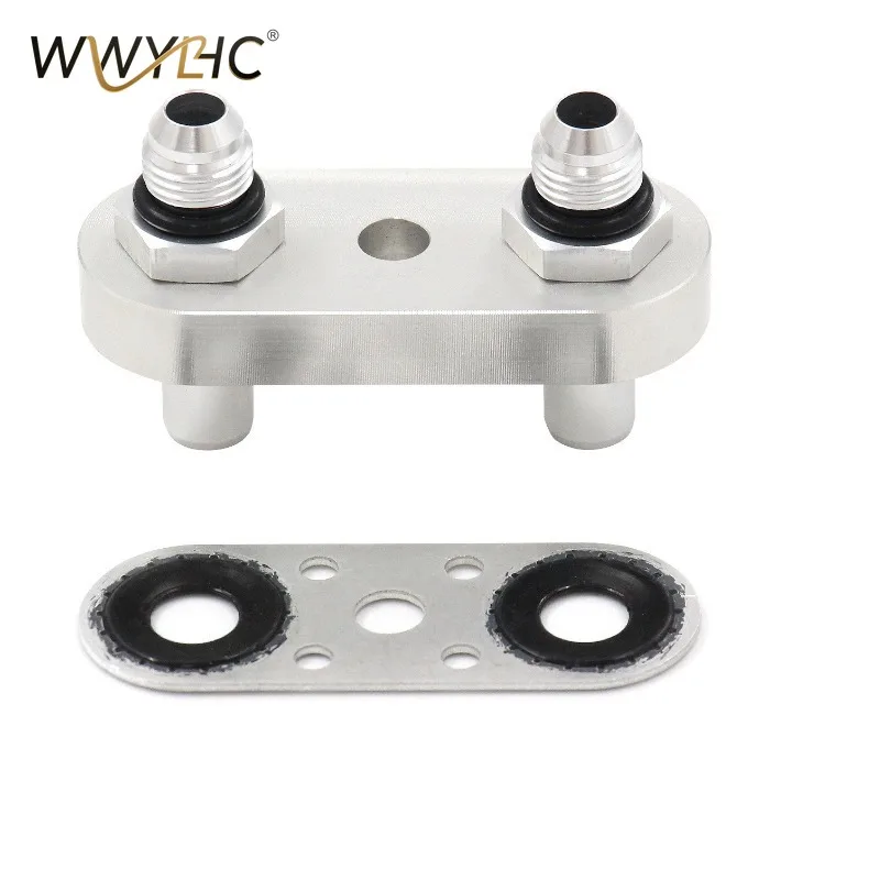 Suitable for 6L80E 6L90E 8L90E Transmission Cooler Pipeline Adapter Plate, with 6AN Joint Seal 5