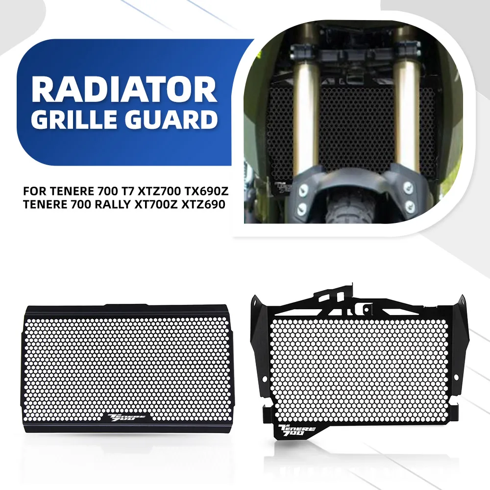 FOR Yamaha XTZ690 Tenere 700 T7 XTZ700 TX690Z Tenere700 Rally XT700Z Motorcycle Radiator Guard Protector Grill Protective Cover
