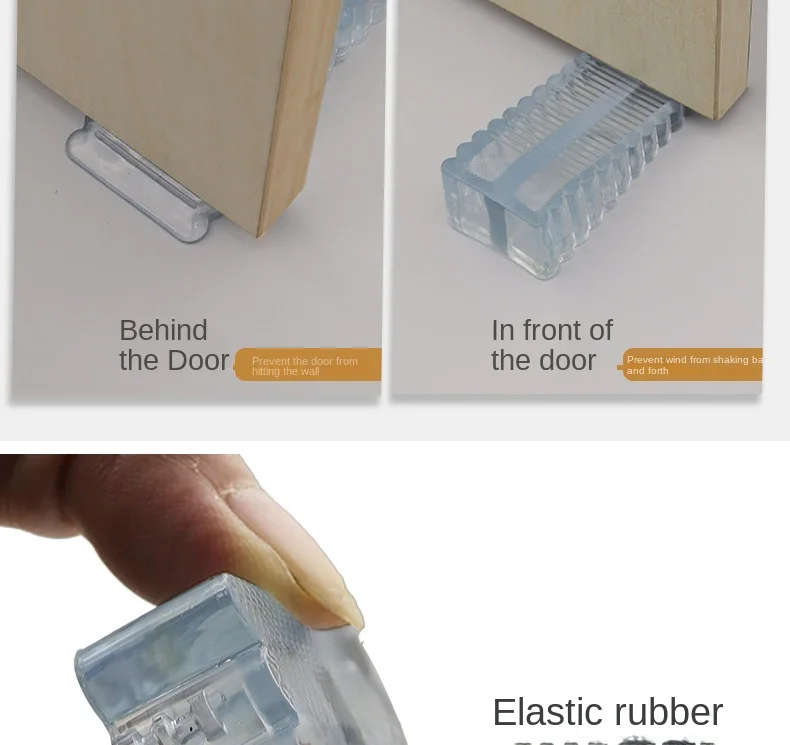 Butoir de porte en silicone, mise en valeur