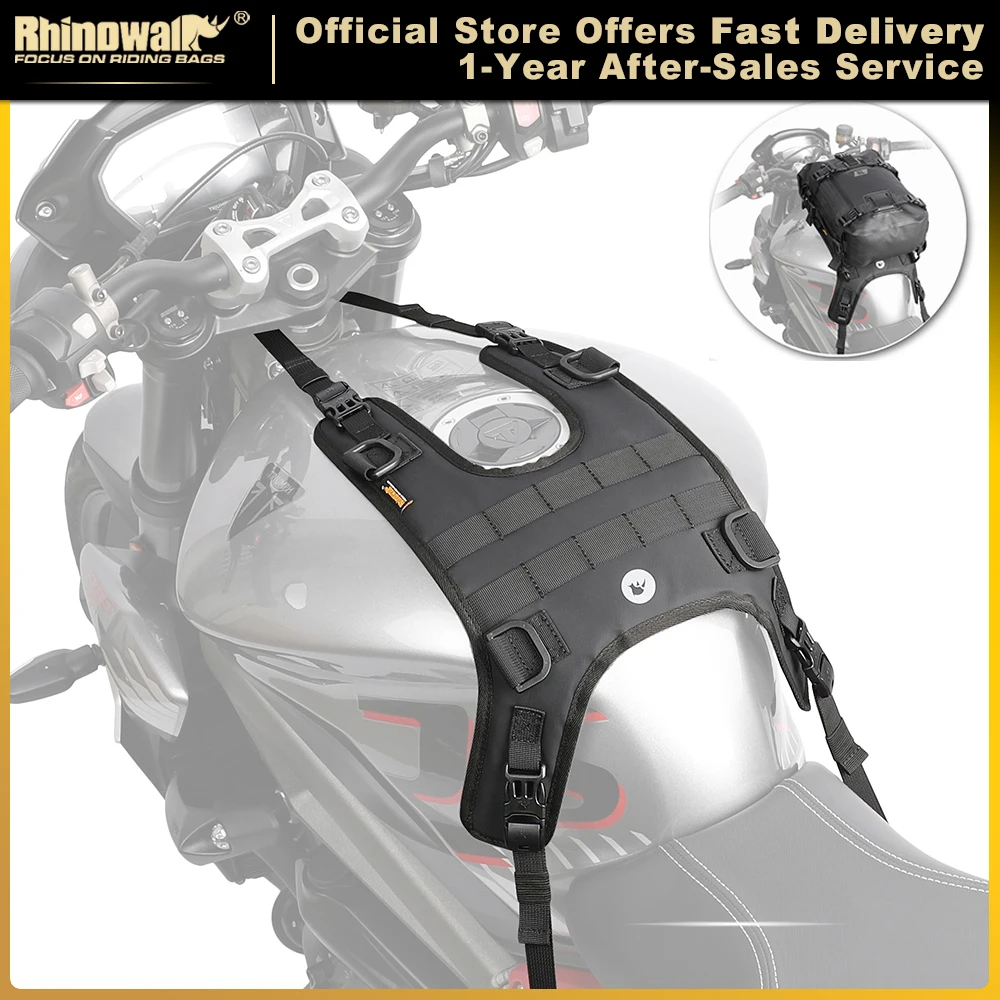 Rhinowalk Motorcycle Tank Bag Base Portable Motor Accessory For Universal Motorcross Fuel Tank Kit Installation Motor Front Bag