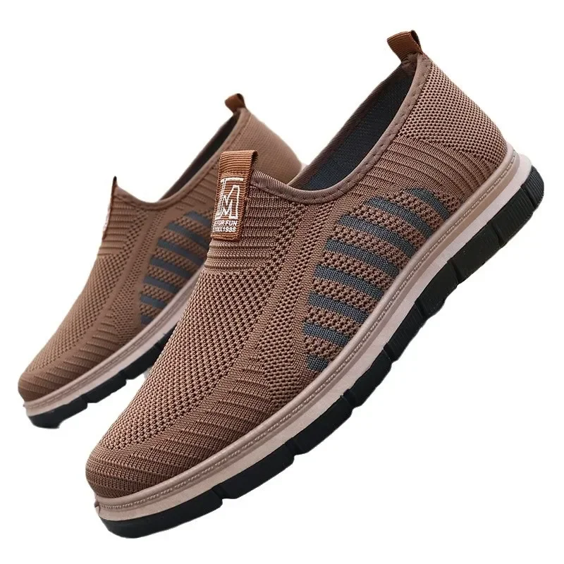 Men's casual sneakers, breathable in spring and summer, lightweight mesh, soft soles, antibacterial image 5