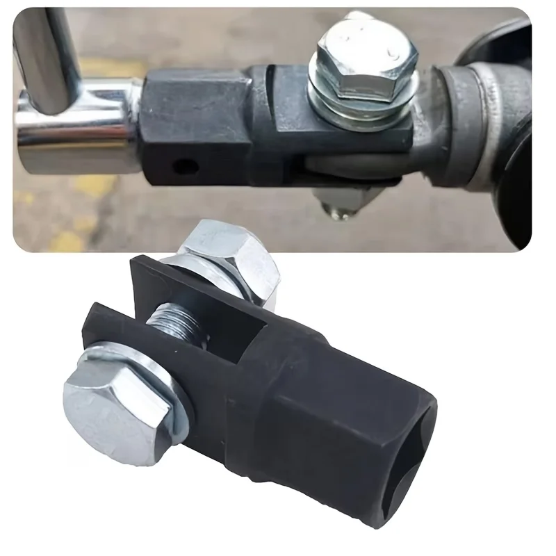 Adaptor Scissor Jack untuk Digunakan dengan Alat Penggerak 1/2 Inci atau Kunci Impact, Alat Adaptor Listrik Hemat Tenaga, Adaptor Kunci Penggerak