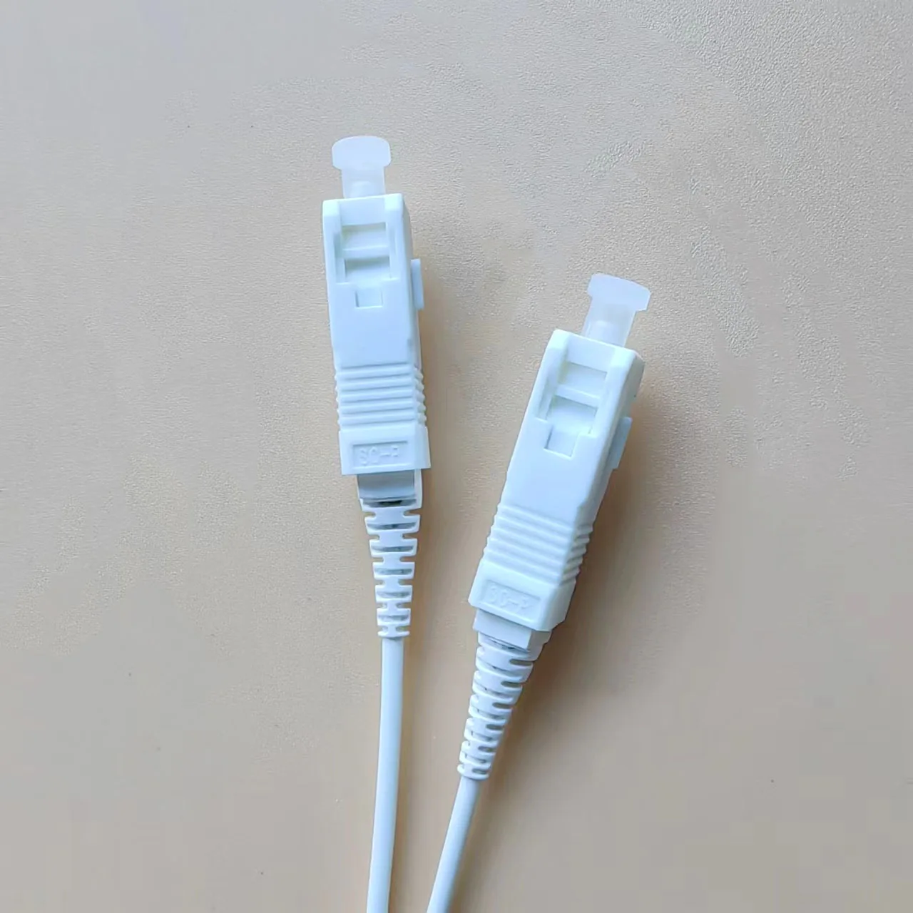 10PCS Fiber patch cord SC UPC 1.5M UPC SC to SC Single Mode FTTH  G657A2   2.0mm White LSZH Jacket  Fiber Optic Extension Cable