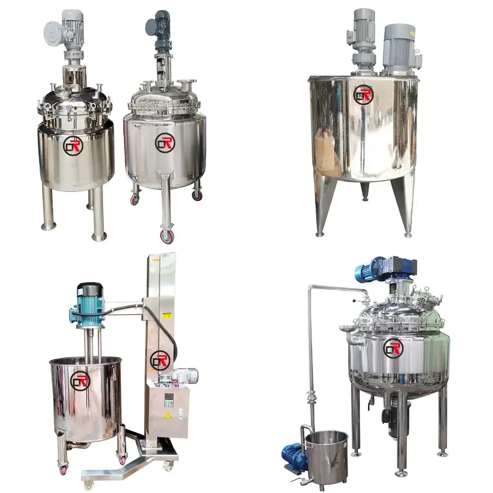 

Automatic Liquid Soap Making Machine Mixer Stainless Steel Emulsification Homogenizer Mixing tank for Yogurt Milk Mayonnaise