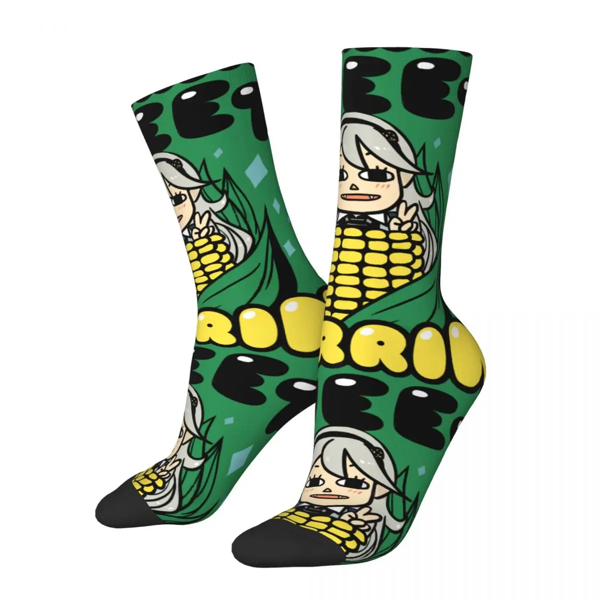 Happy Funny Men's compression Socks Sweet Corrin Female Retro Harajuku Fire Emblem Game Hip Hop Novelty Casual Crew Crazy Sock