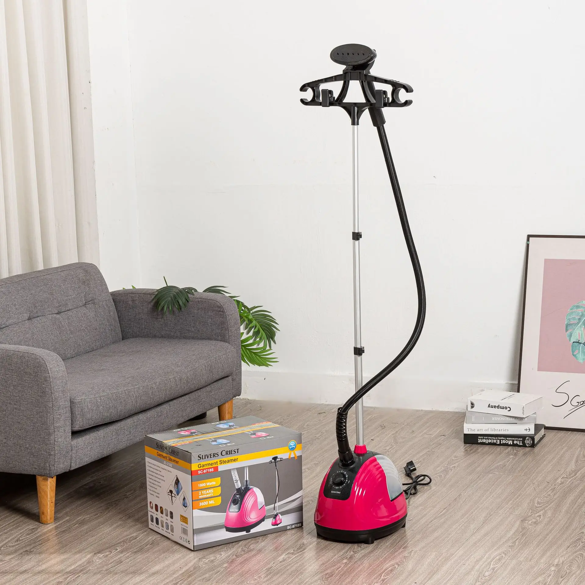 Electric Portable Fabric Clothing Steamer Vertical Steam Ironing for Clothes Handheld Garment Steamers
